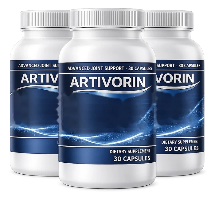 Artivorin three bottle pack of joint support capsules